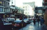 Cable Car. Mason and O'Farrell. San Francisco.